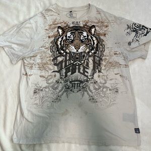 Southpole Y2K Men’s XXL Tiger Head T Shirt